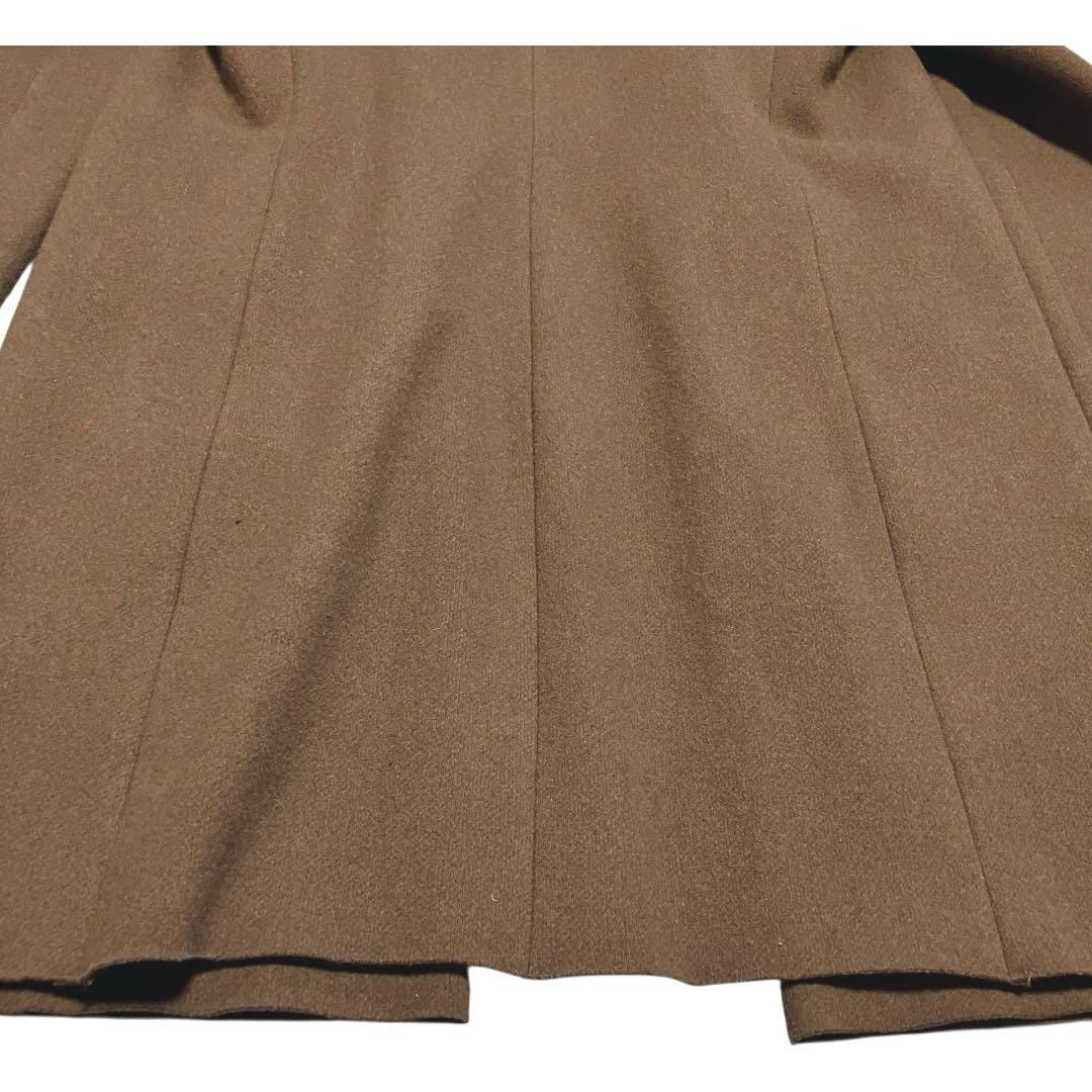カズユキクマガイアタッチメント カシミヤ　ストレッチ　メルトンストールコート 2