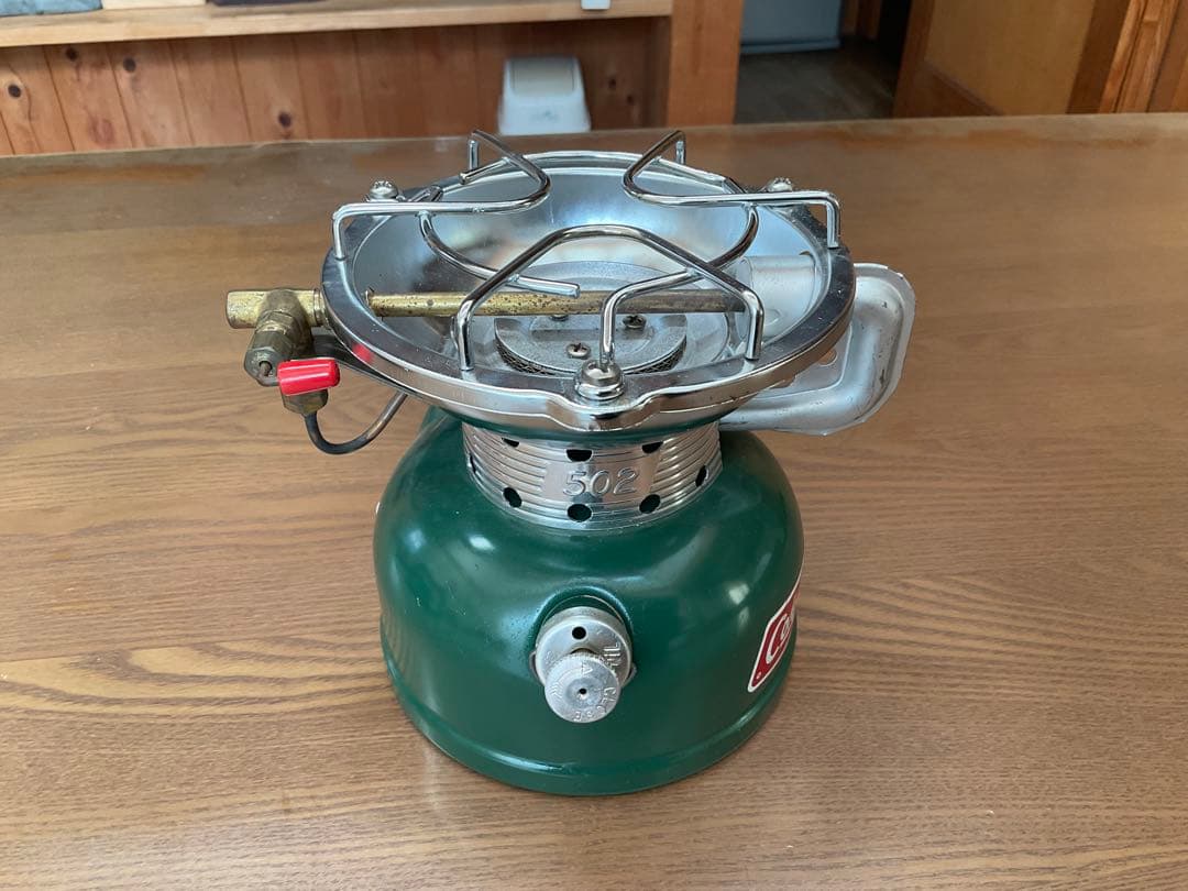 コールマン　スポーツスター502 緑　ケース付き　送料無料！