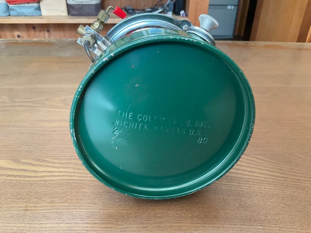 コールマン　スポーツスター502 緑　ケース付き　送料無料！