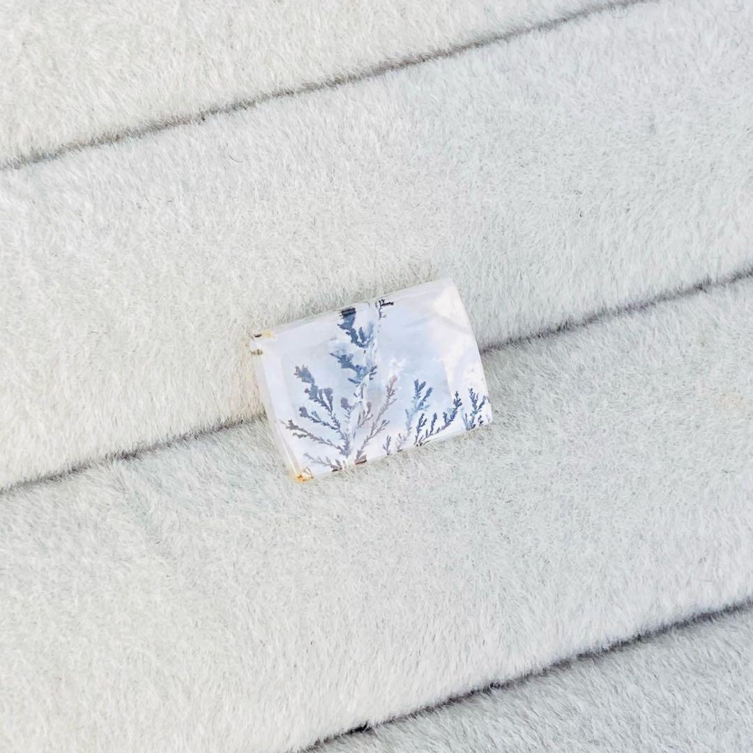 天然石　デンドリックチッククォーツ　ルース　天然石リング