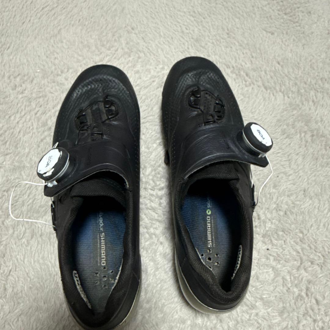 Shimano S-PHYRE ブラックシューズ