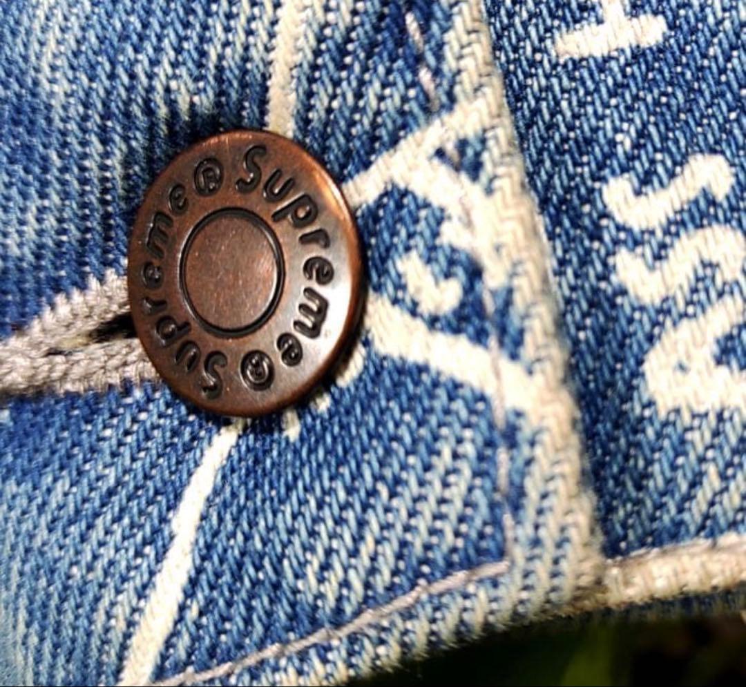 ジャケット・アウター SUPREME 19SS Gonz Map Work Denim Jacket