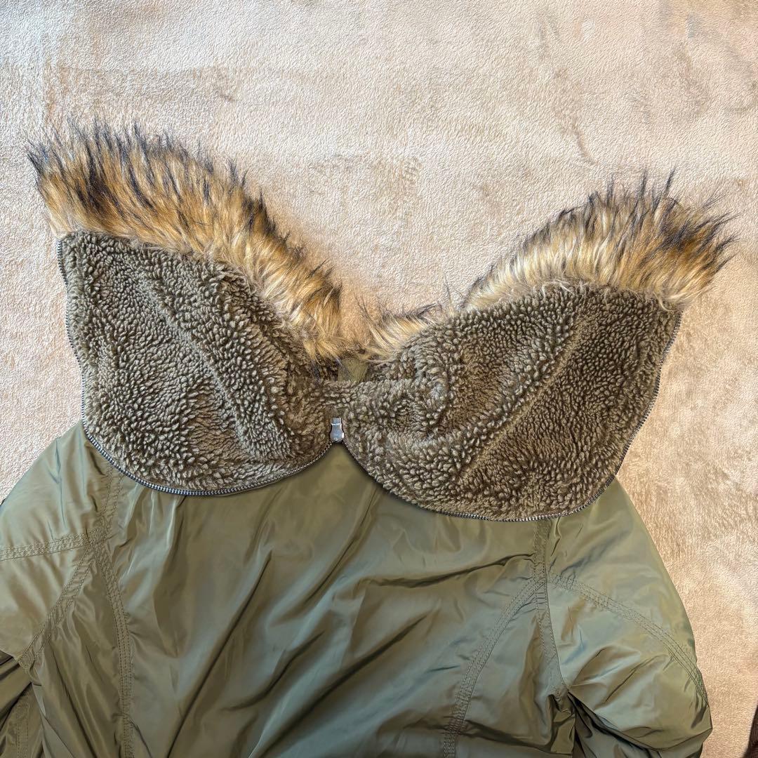 【稀少】DIESEL ディーゼル N2-B ミリタリージャケット カーキ S