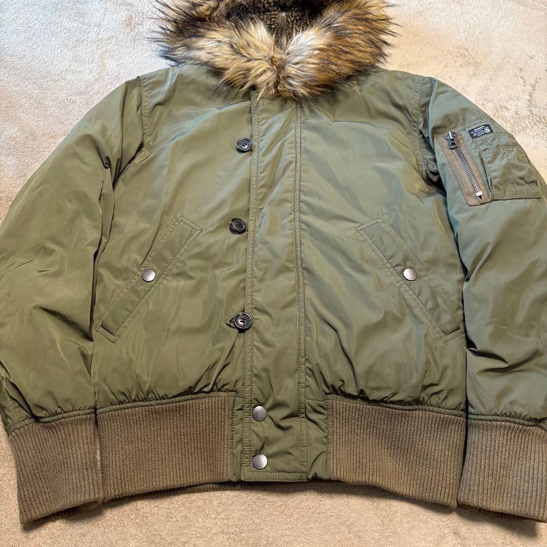 【稀少】DIESEL ディーゼル N2-B ミリタリージャケット カーキ S