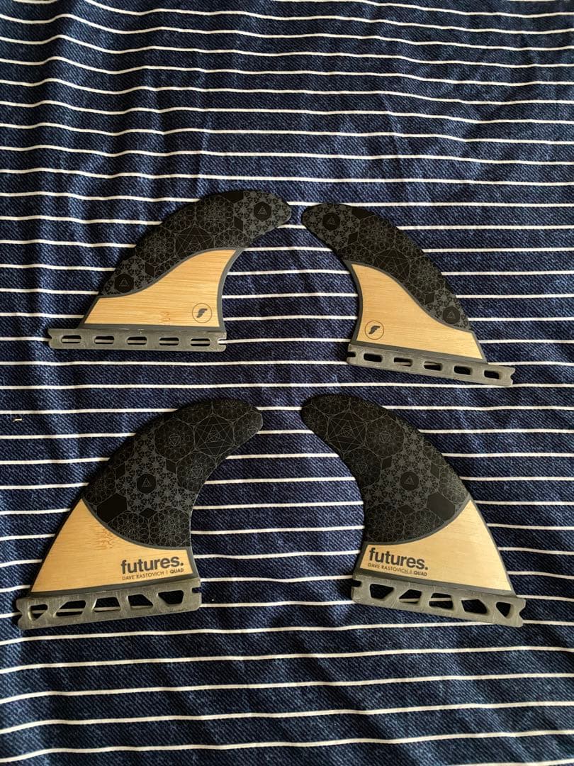 futures フューチャーフィン QUAD RASTA BAMBOO 2.0