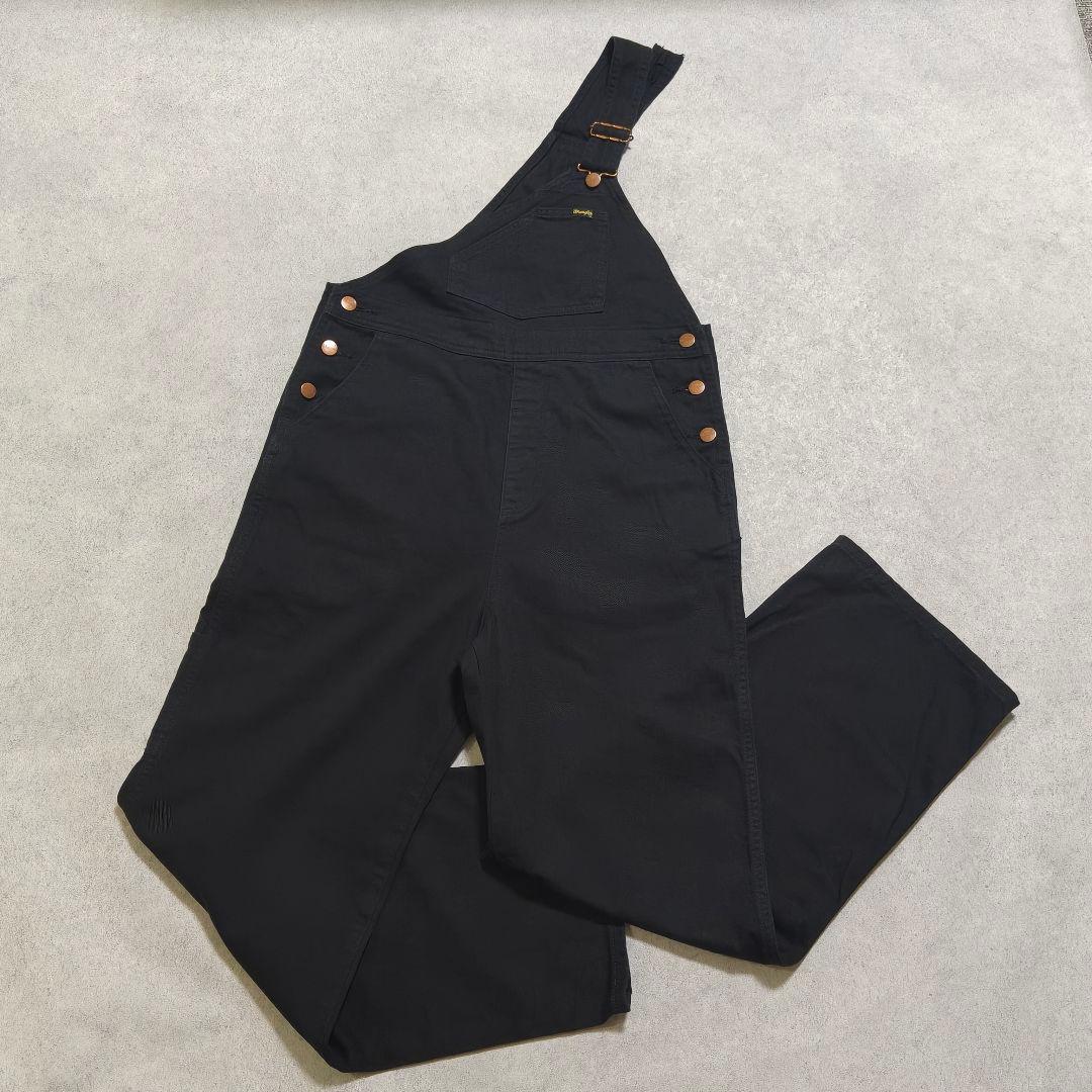 FRAMeWORK Wrangler別注ワンショルダーオーバーオール ブラックS