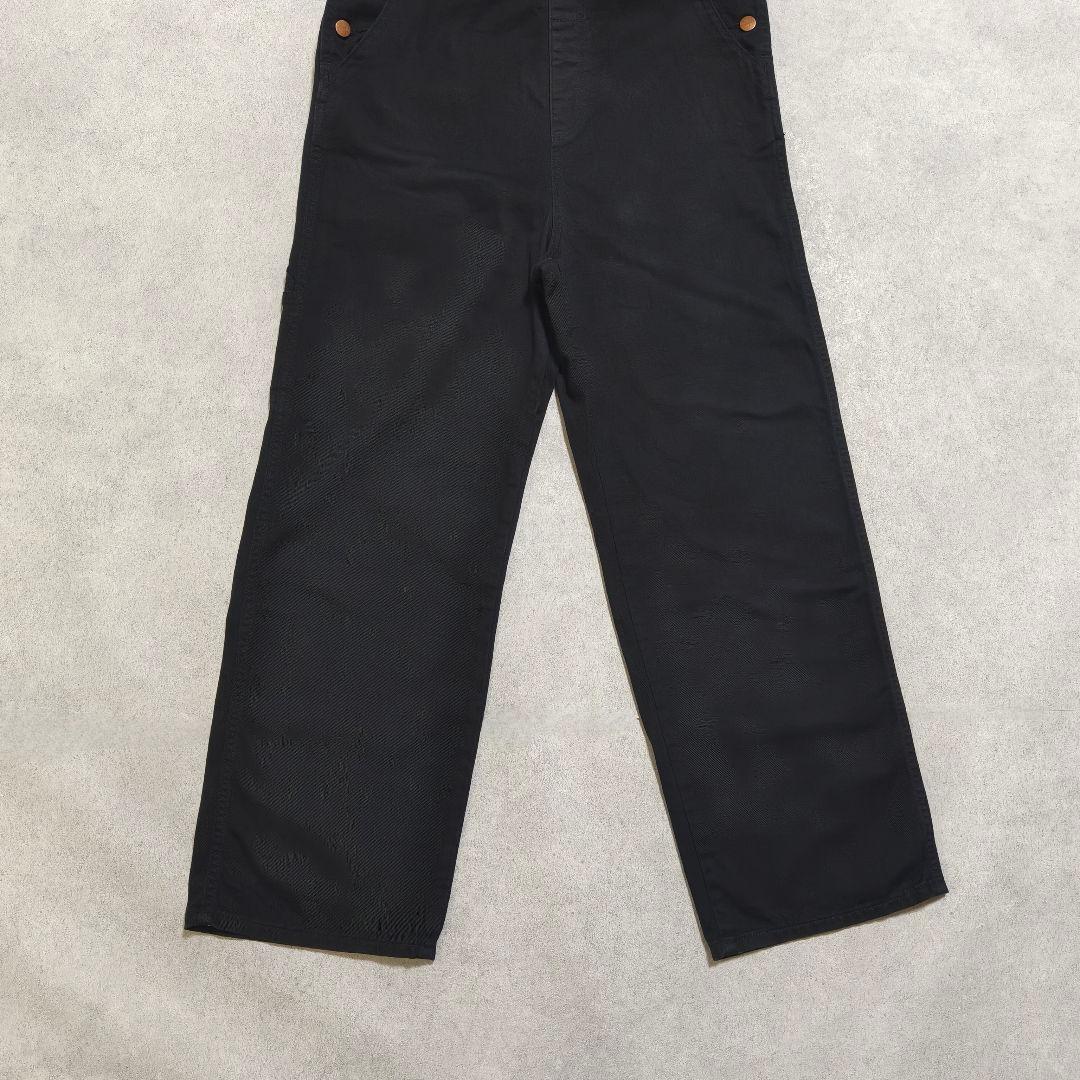 FRAMeWORK Wrangler別注ワンショルダーオーバーオール ブラックS