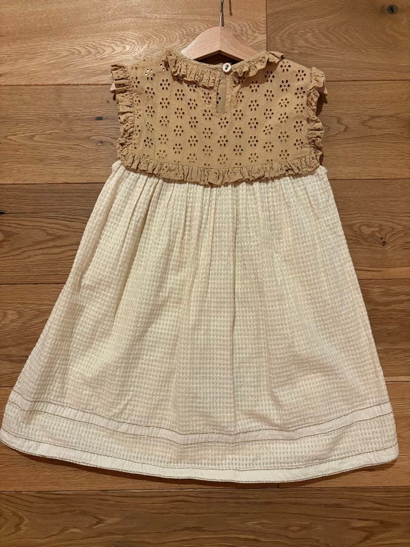 ワンピース Bonjour diary 2024ss HONEY PIA DRESS 8Y