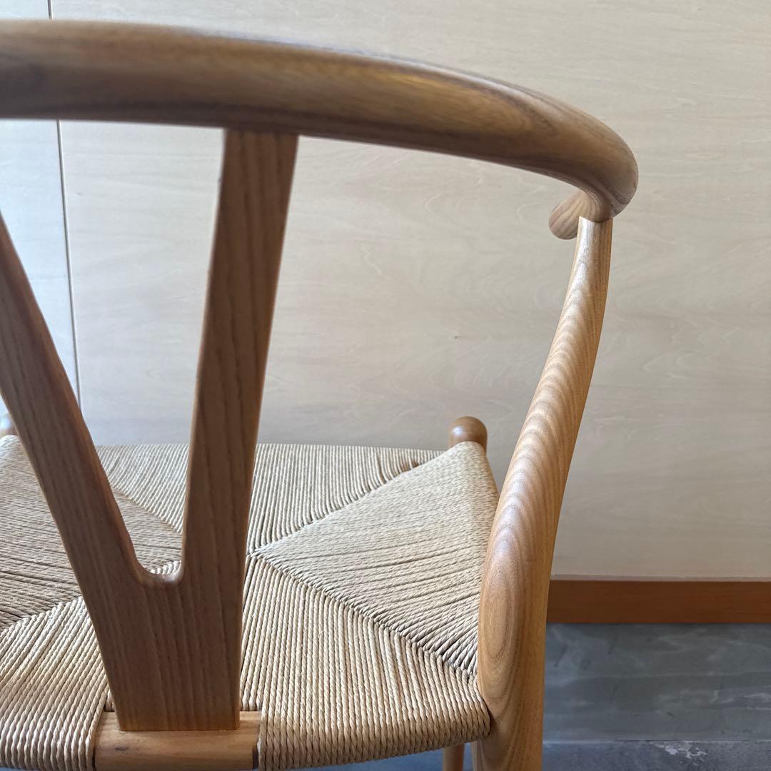 ch24 Yチェア エルム材 SH45cm birthday edition - メルカリ