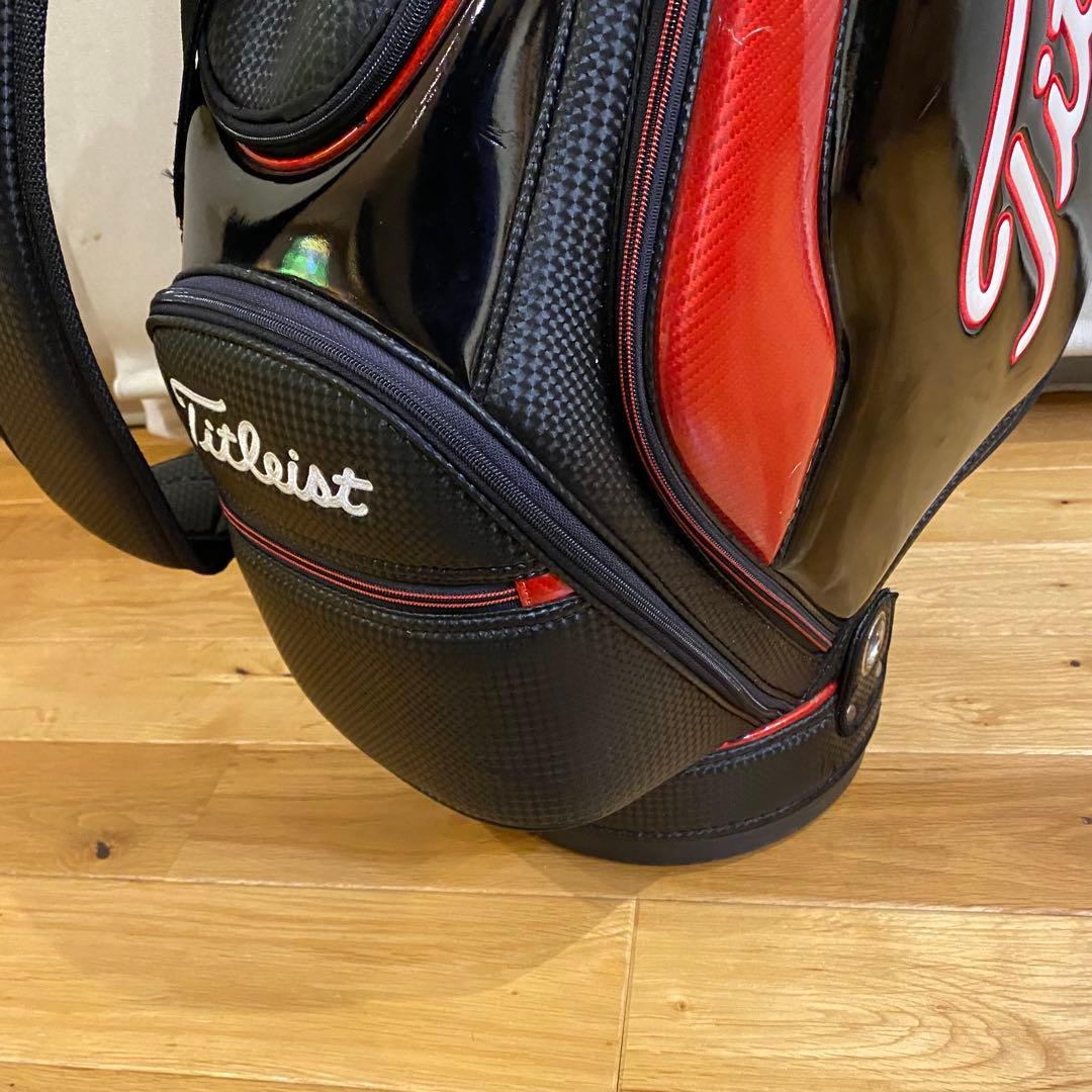 Titleist キャディバッグ ブラック　タイトリスト　ゴルフバッグ