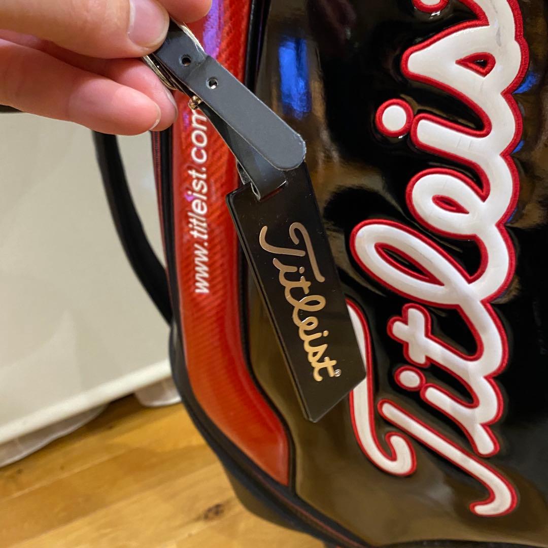 Titleist キャディバッグ ブラック　タイトリスト　ゴルフバッグ