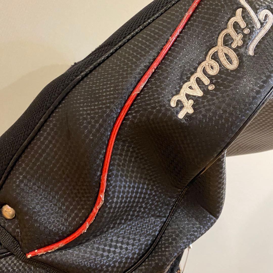 Titleist キャディバッグ ブラック　タイトリスト　ゴルフバッグ