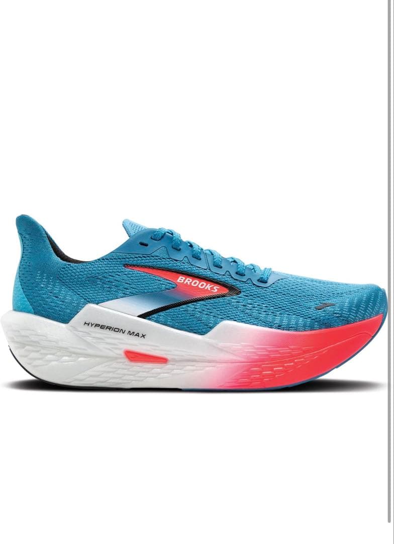 BROOKS スポーツシューズ 青/赤