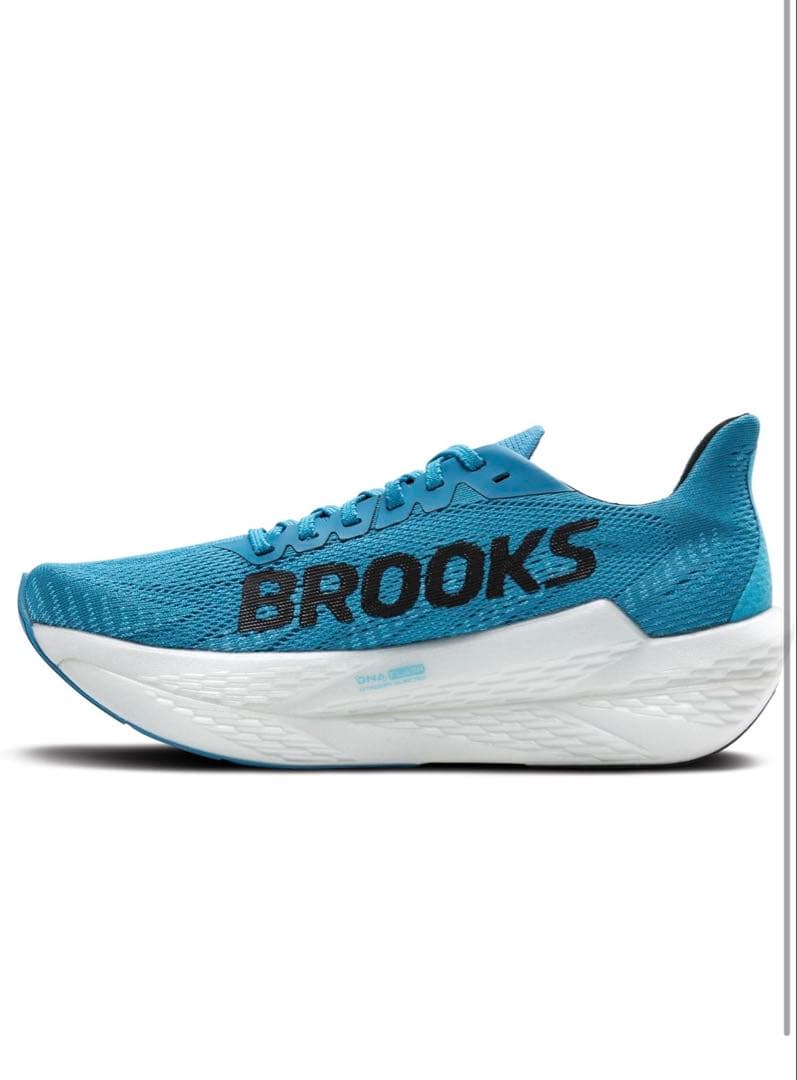 BROOKS スポーツシューズ 青/赤