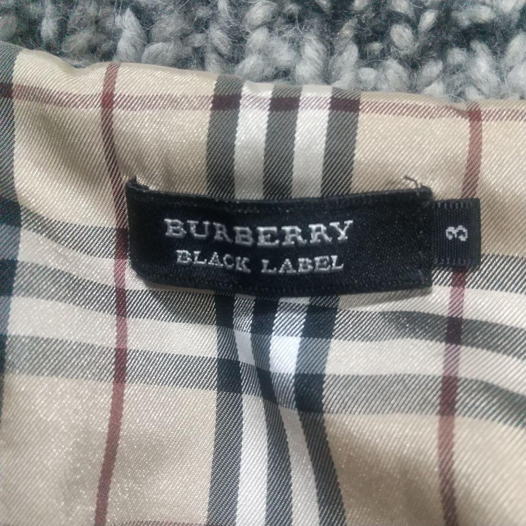 バーバリーブラックレーベル ニットジャケット L ドライバーズニット アウター