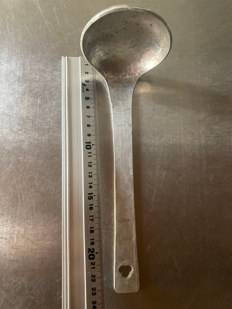 京都有次　老舗名門　アルミお玉　高級調理器具　キッチン用品ブランド　古道具