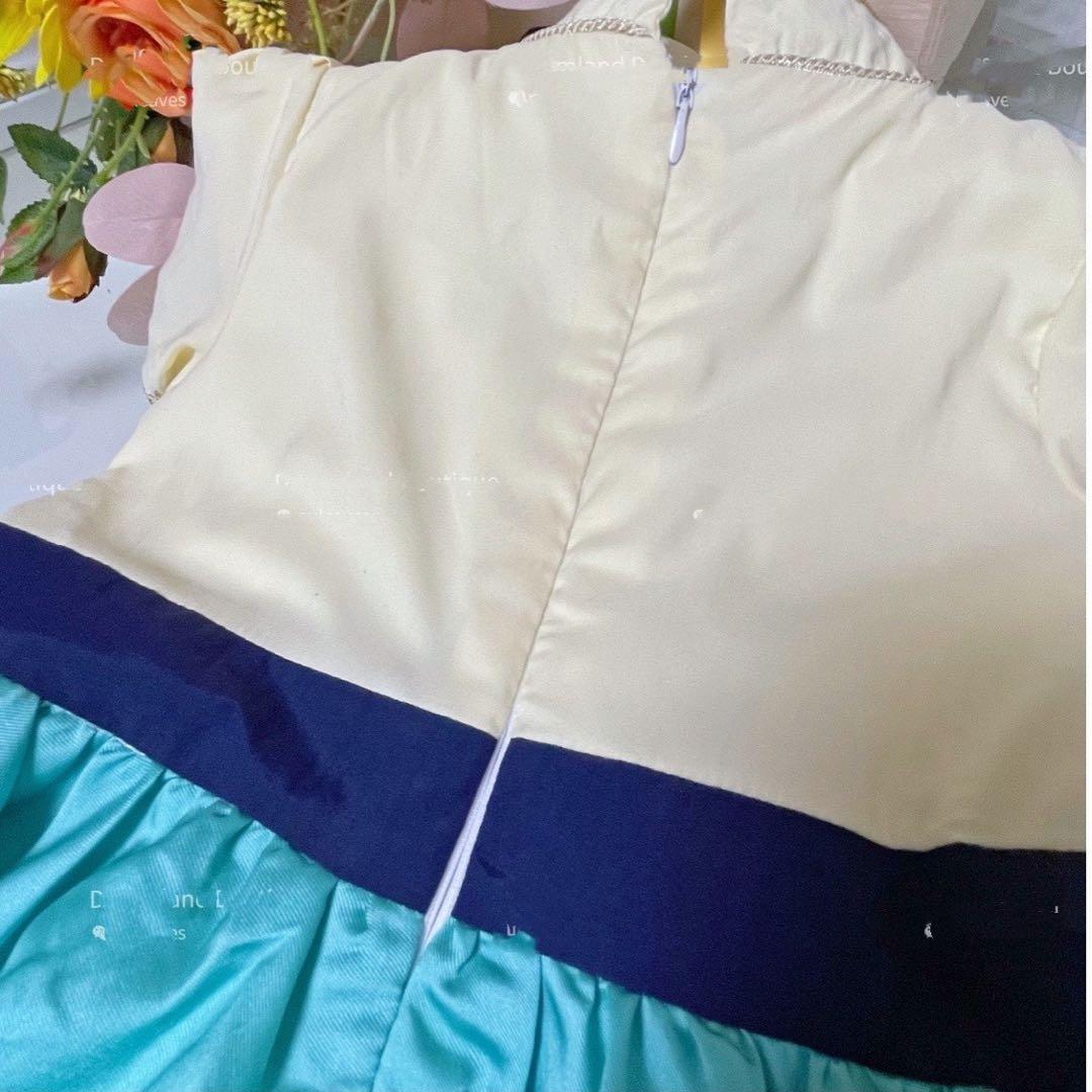 アナ雪　誕生日アナなりきりセット　向日葵ドレス　120サイズ　新品未使用未試着