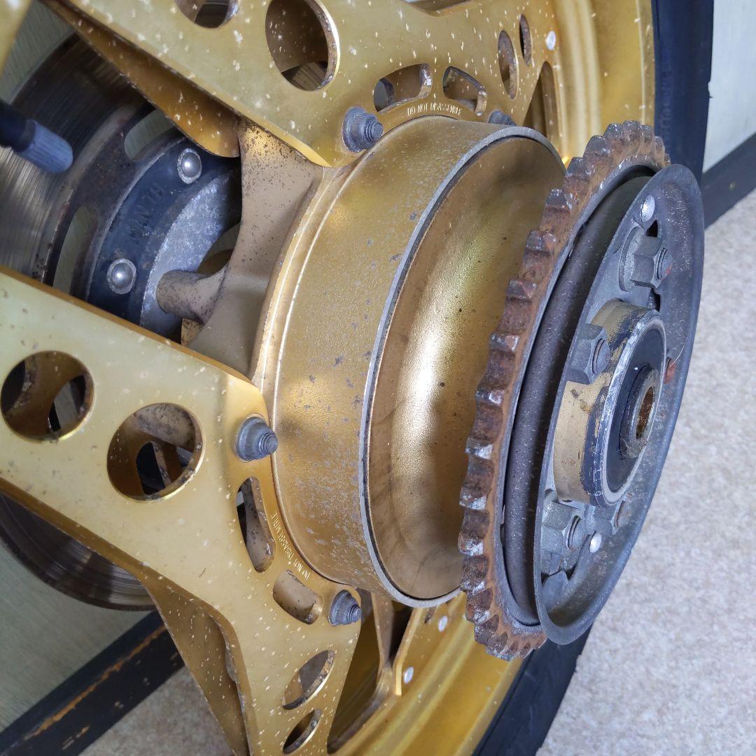 HONDA CB1100R 純正RホイールMT3．00×18☆ロータースプロケ付