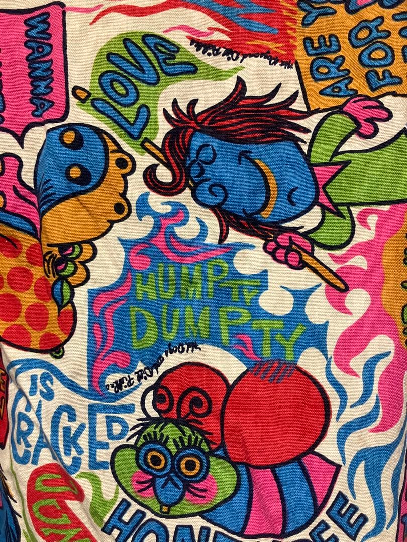 70s モンスター 総柄ジャケット ビンテージ XL ヴィンテージ 70年代