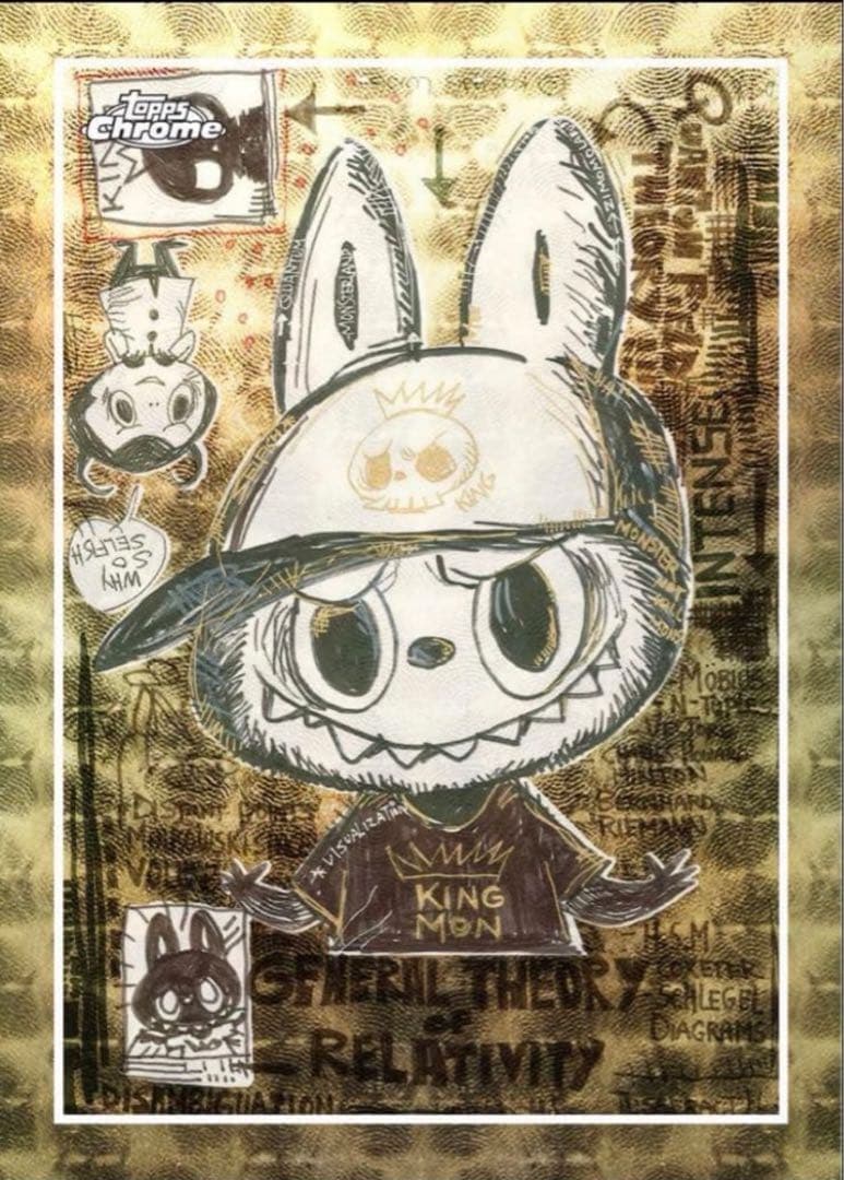 2025 Topps Chrome Labubu 1box 新品・未開封