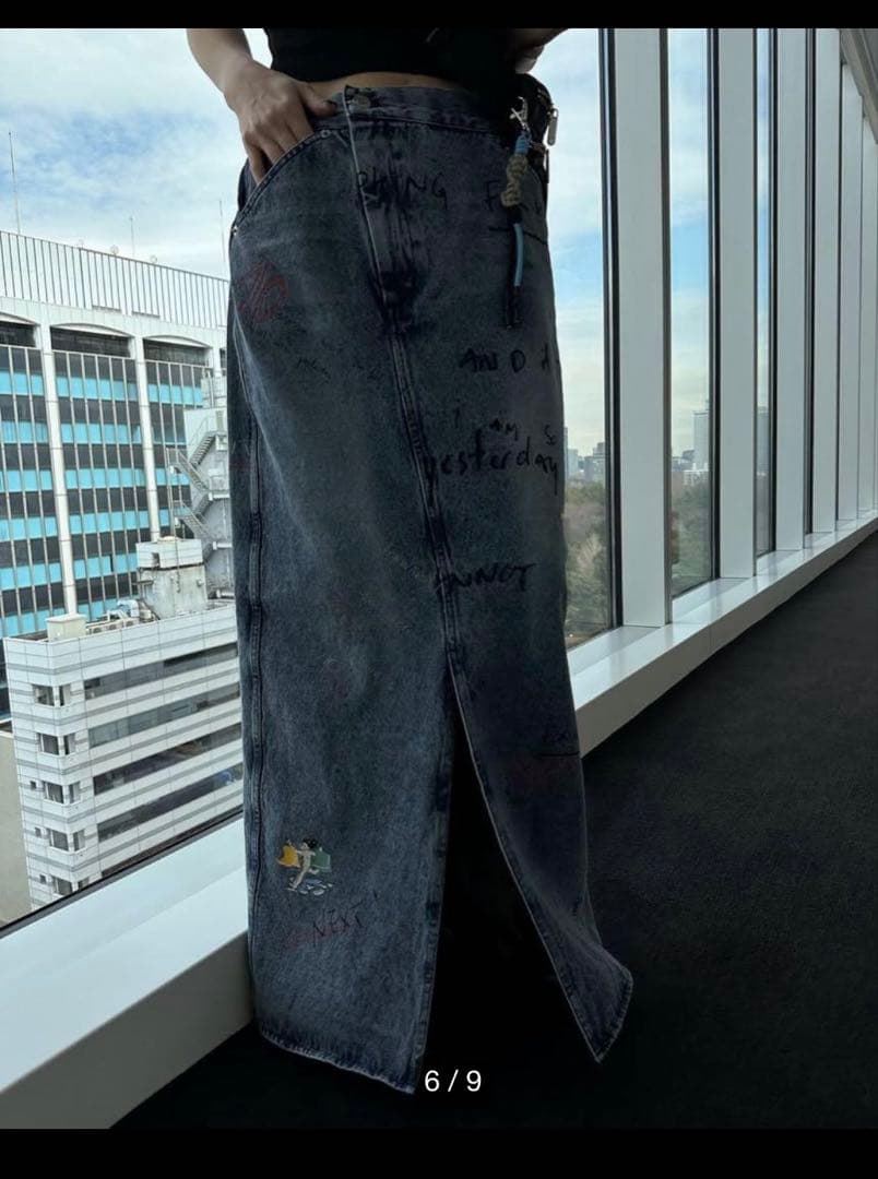 Gabrielle×Ameri 10THHISTORY I LINE SKIRT