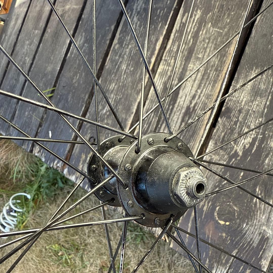 ALEXRIMS 700c シルバー 完組ホイール スポーク 622×16 - メルカリ