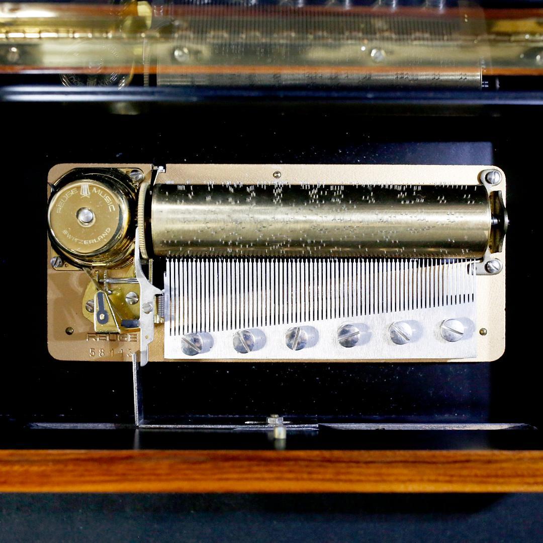 美品】リュージュ 高級オルゴール 72弁 アヴェマリア 3パート