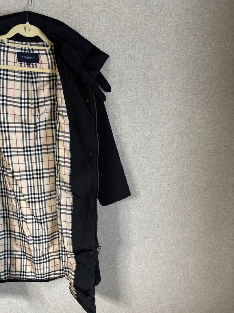★お値下げしました●Burberry ロングコート（ダウン・フェザー入り）38