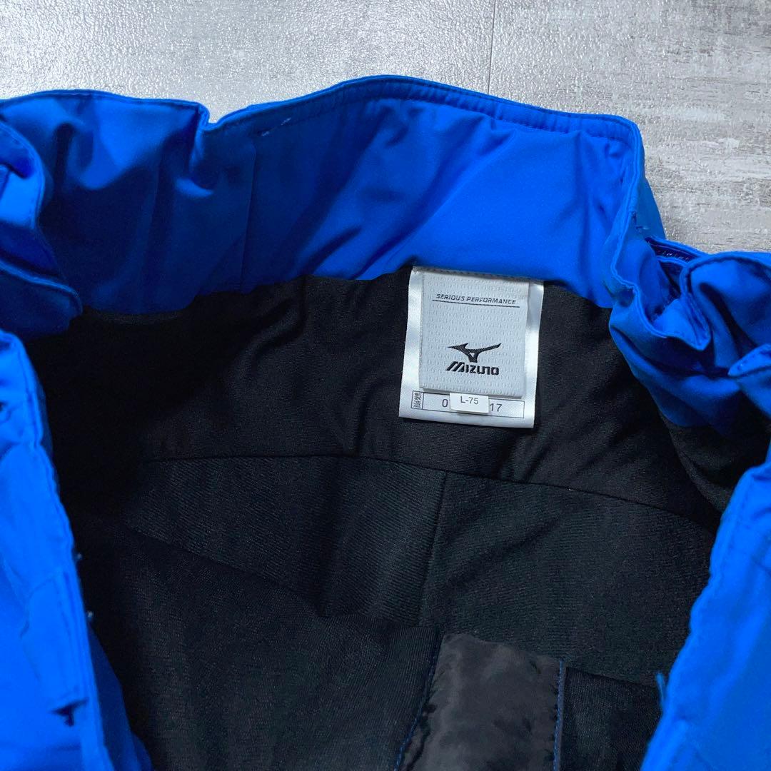 ハイエンド MATEモデル MIZUNO ミズノ スキーウェア メンズL 青