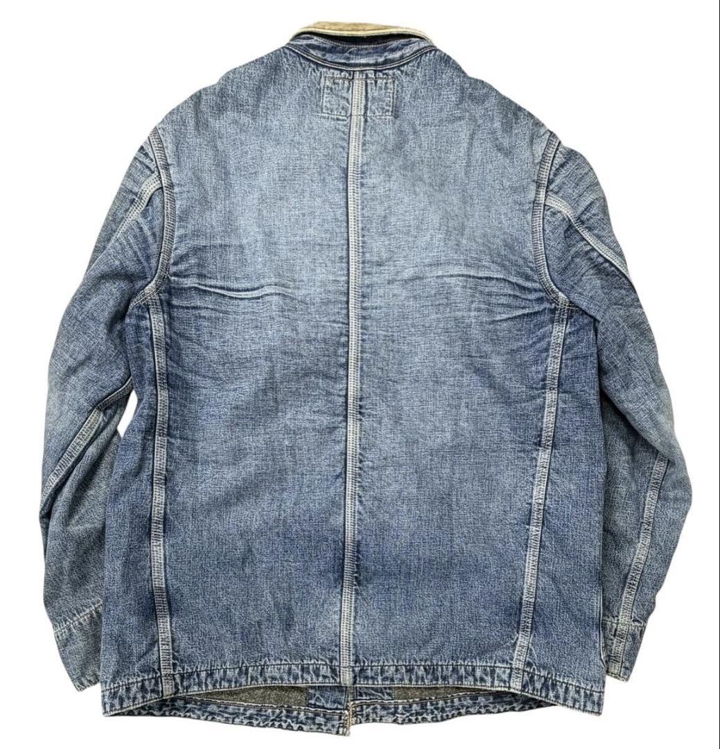 ウエアハウス ダックディガー ブランケット付き デニムワークジャケット 40