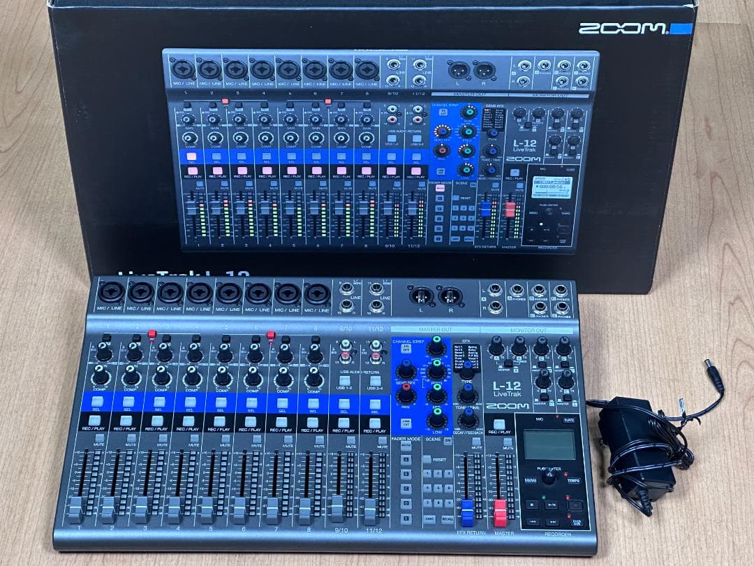 ZOOM LiveTrak L-12 デジタルミキサー 12チャンネル