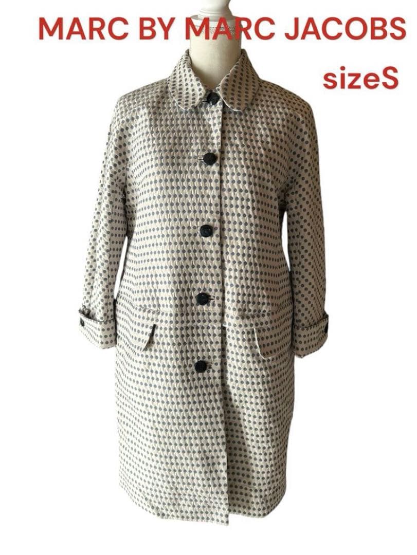 MARC JACOBS マーク ジェイコブスロングコートメンズチェック柄