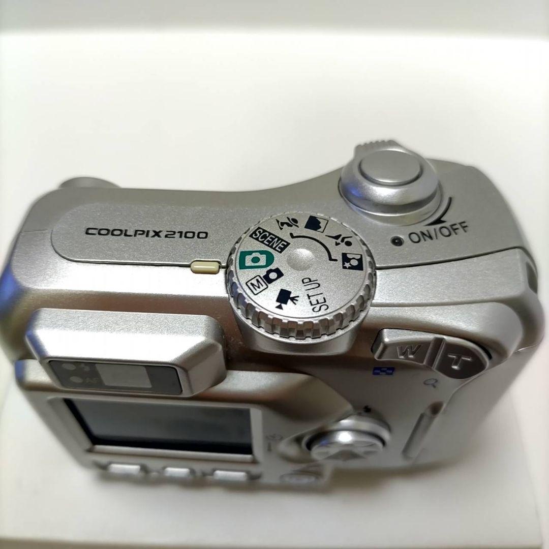 動作確認済み ニコン COOLPIX 2100 オールドコンデジ デジカメ