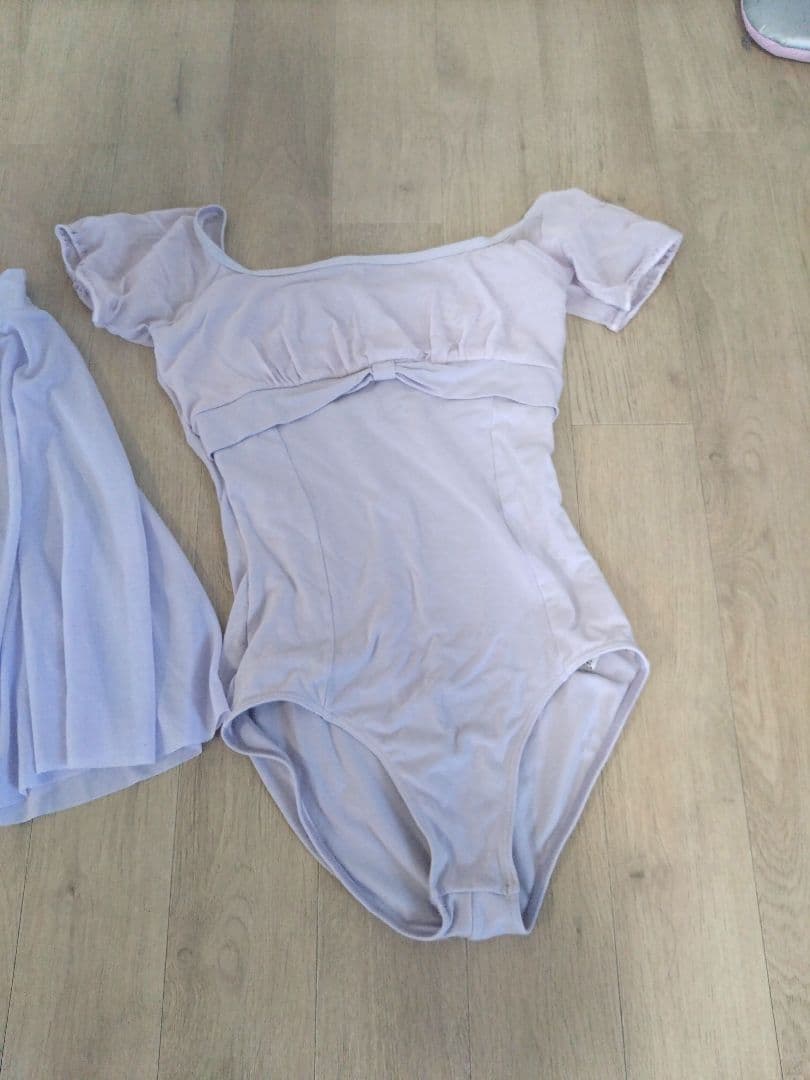 チャコット Lサイズ バレエレオタード Mサイズスカートセット