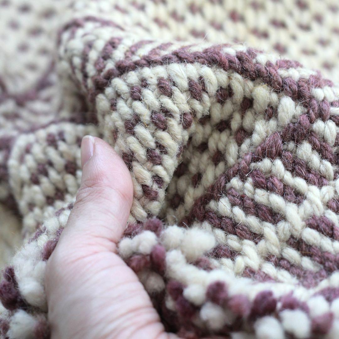 【y.m】超希少！ザナフィ モロッコラグ アクセントラグ 106×66cm