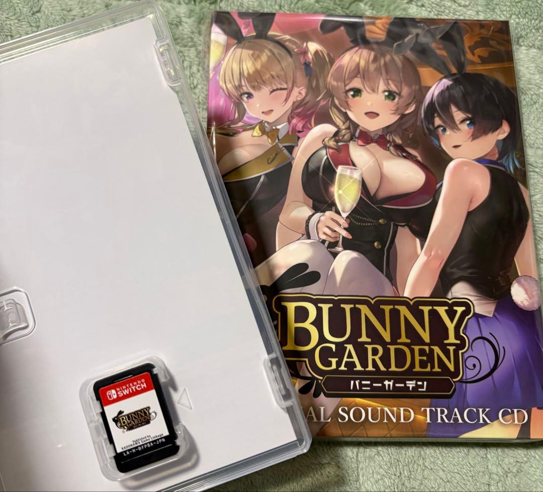 switch バニーガーデン+オリジナルサウンドトラックCD/アートブック