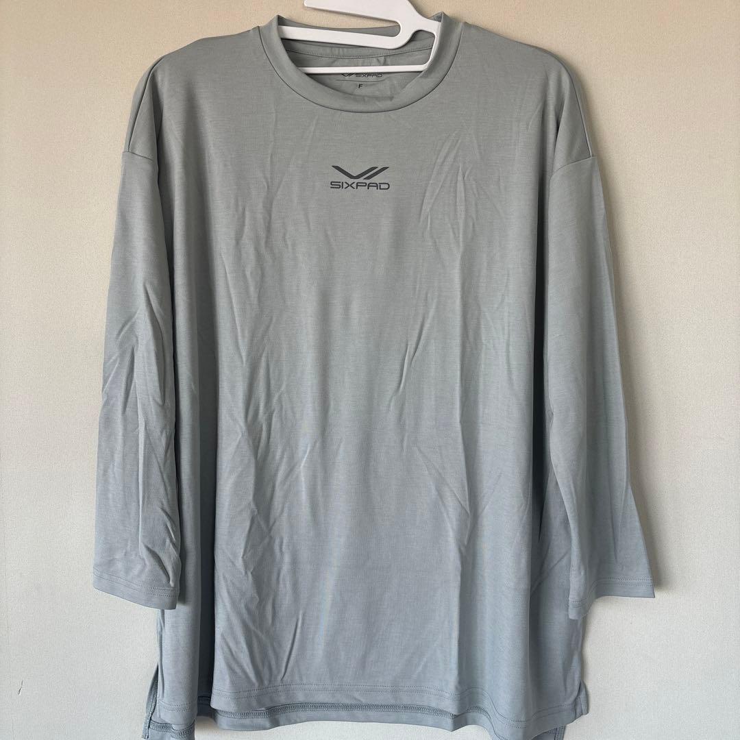 SIXPADリカバリーウェア スリープ上下セット　ライトグレー　フリーサイズ