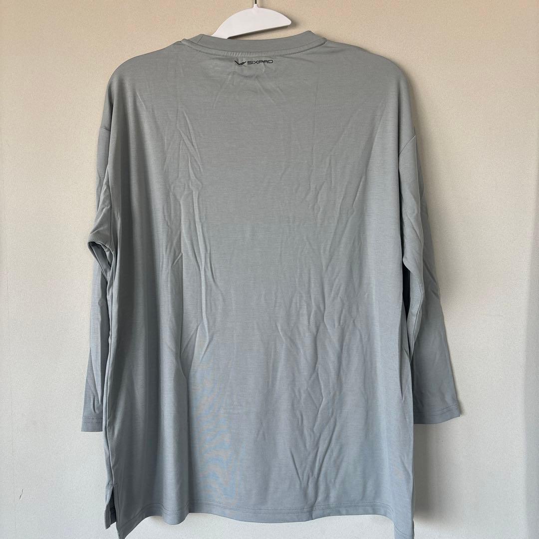 SIXPADリカバリーウェア スリープ上下セット　ライトグレー　フリーサイズ