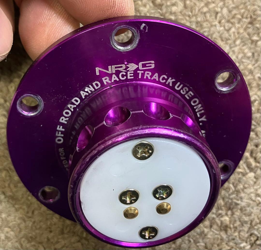 NRG SRK-200PP パープル クイックリリース 中古 レンチン音 - メルカリ