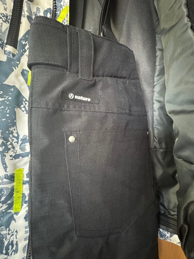 美品 ARBN エアボーン スノーウェア 上下セット Mサイズ