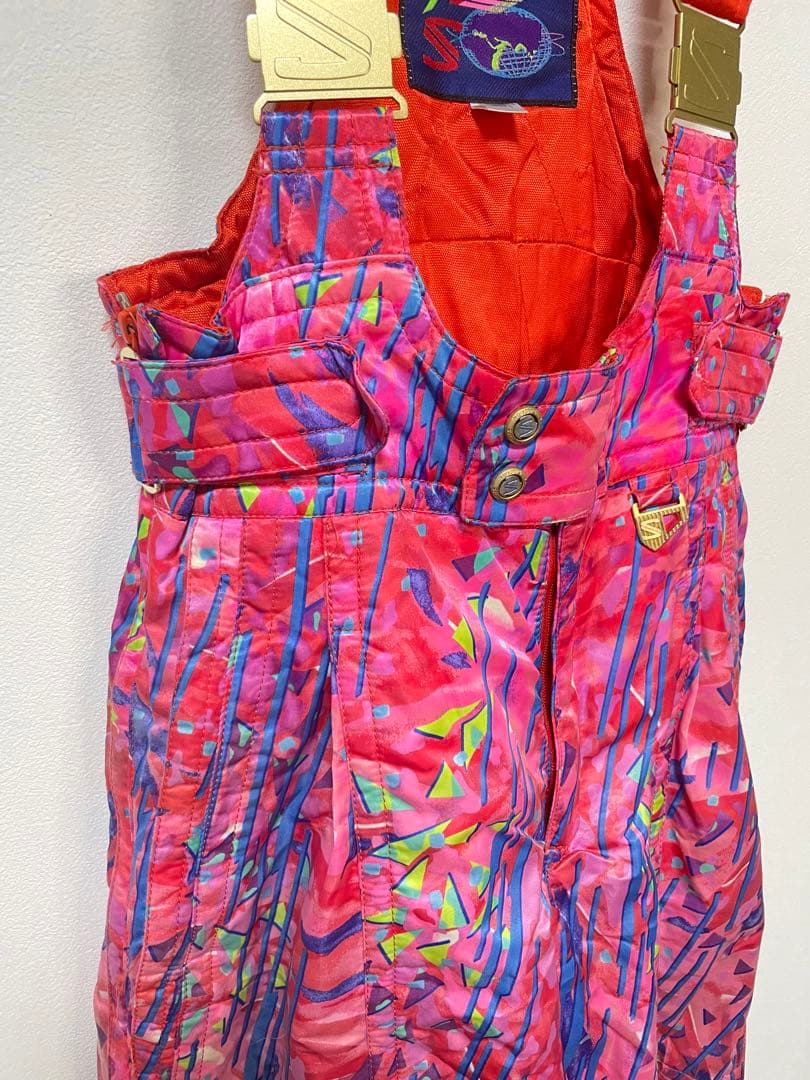 SALOMON サロモン つなぎ ジャンプスーツ ウィンターウェア カラフル