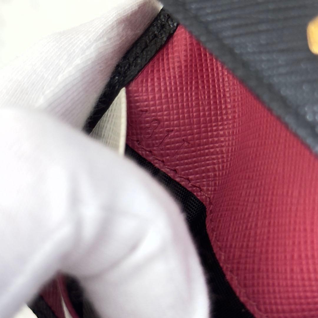 極美品⭐️現行 RFID内蔵 PRADA プラダ サフィアーノ レザー キーケース