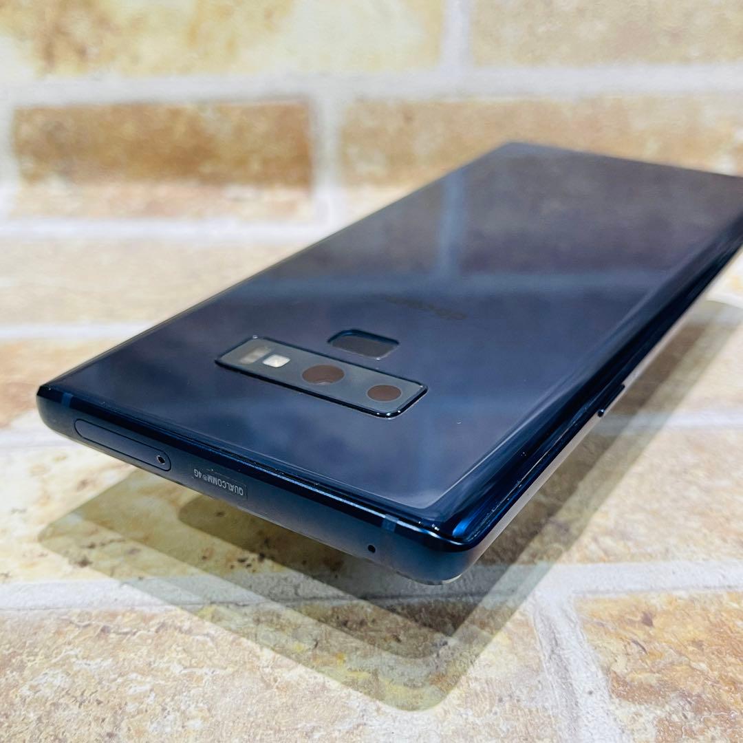 SIMフリー Galaxy Note9 128GB オーシャンブルー 電池良好