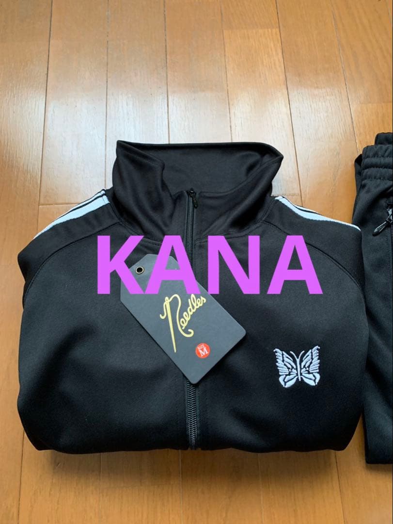 即日発送！当日発送！Mサイズ needles セットアップ　黒　ニードルズ