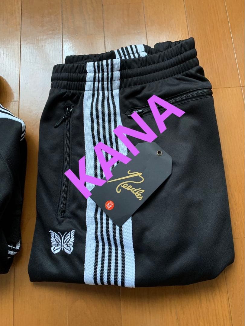 即日発送！当日発送！Mサイズ needles セットアップ　黒　ニードルズ