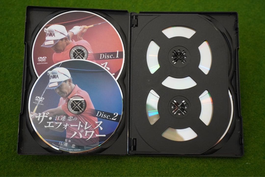 ザ・江連忠のエフォートレス・パワー DVD 5枚組