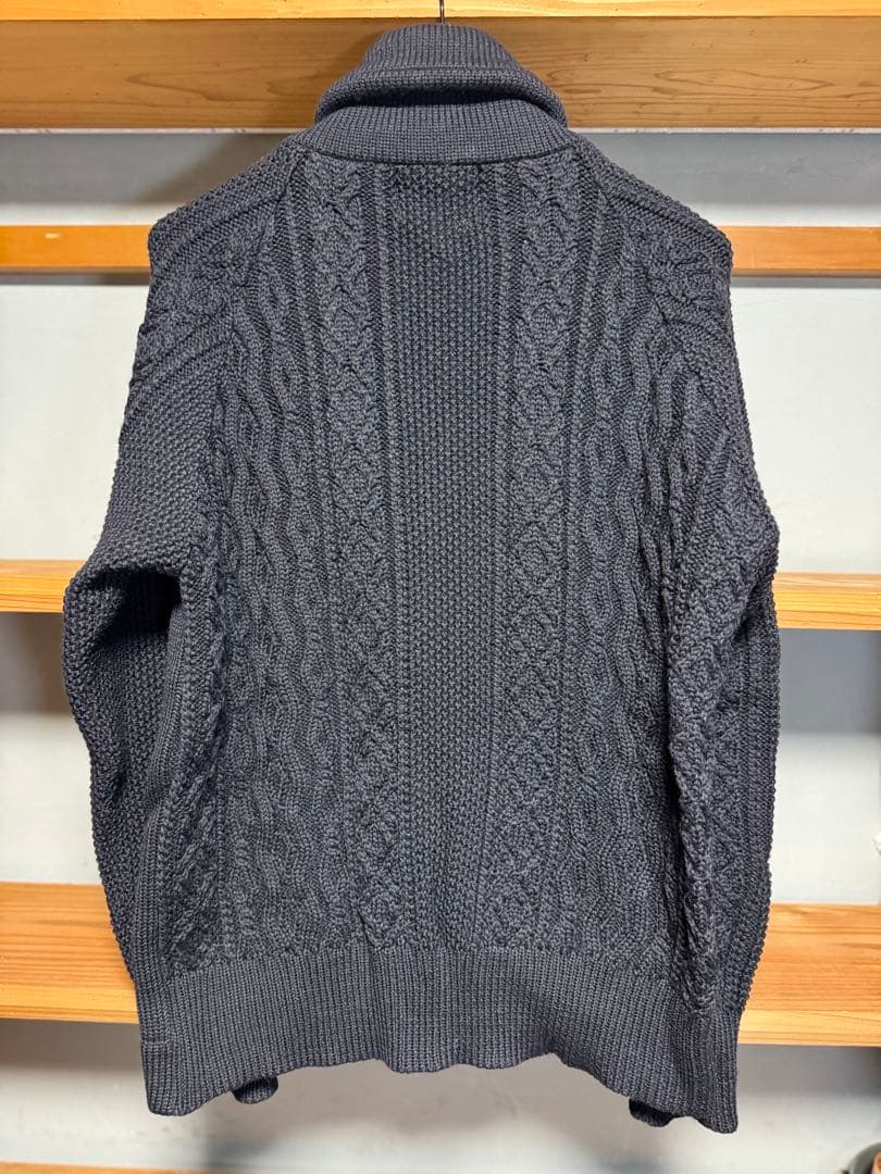 ナイジェルケーボン　フィッシャーマンFISHERMAN CARDIGAN MIX