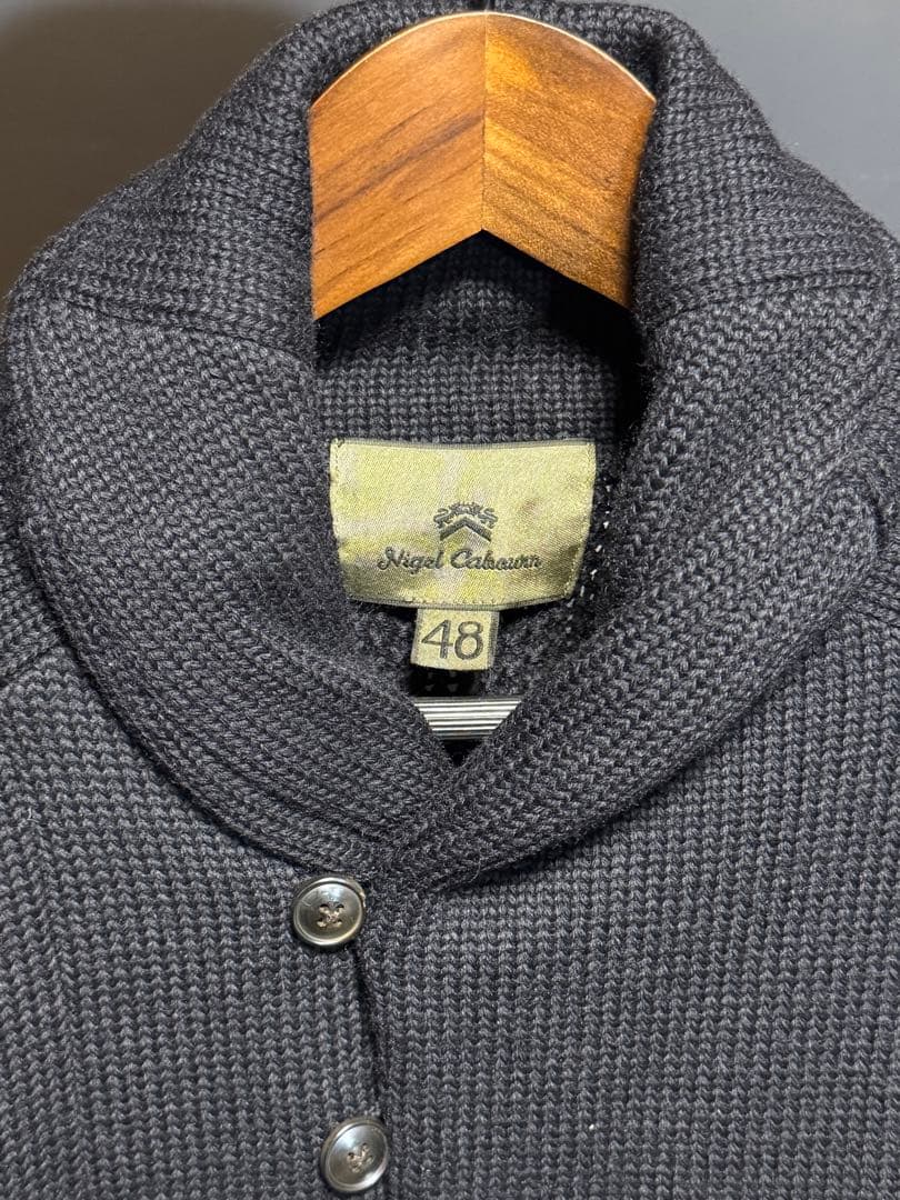 ナイジェルケーボン　フィッシャーマンFISHERMAN CARDIGAN MIX