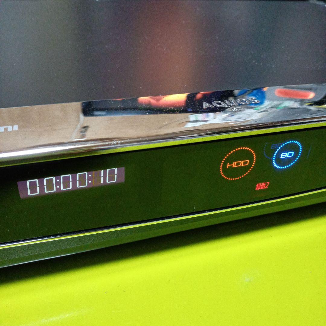 SHARP AQUOSブルーレイBD-W1500 HDD新同品2TB交換第8弾 O1112