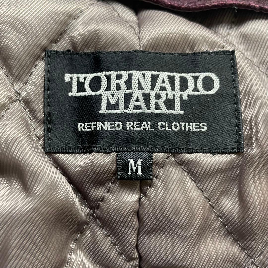 美品✨　トルネードマート　ライナー付き　スウェードコート　ボルドー　y2k